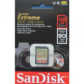 sd sandisk ex 90mb 128gb